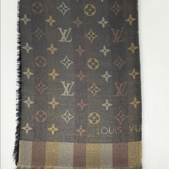 Louis Vuitton Monogram Shine Shawl M71548 - Picture 3 of 5